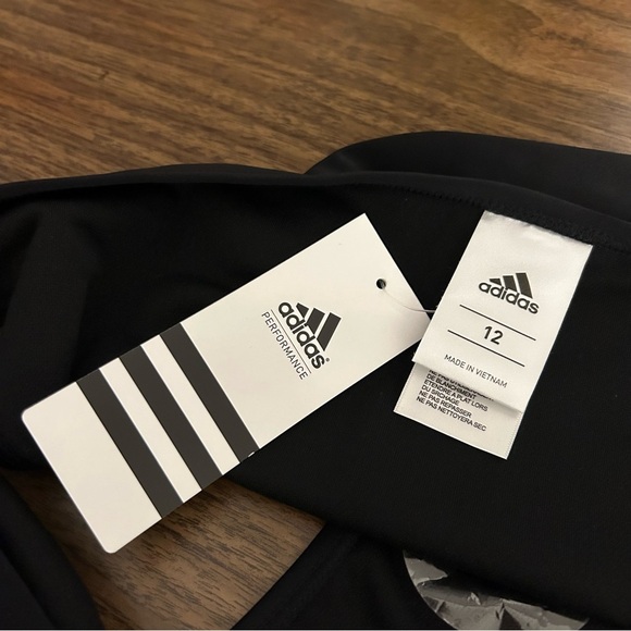💕 NWT adidas Black Bikini Bottoms 12 - Picture 3 of 5